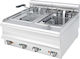 Elektrische Friteuse 20+20 Lt dreiphasig mit abnehmbarem Eimer Visvardis Fe 20+20 Cat