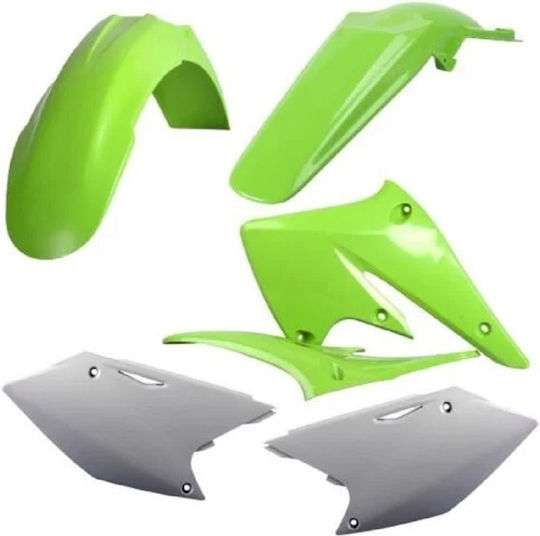 Set de Piese din Plastic pentru Motocicletă pentru Kawasaki KX Verde 1buc