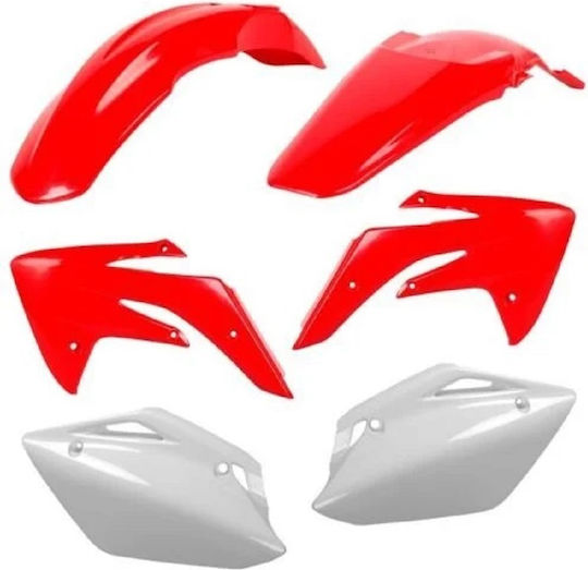 Комплект Пластмасови Части за Мотоциклет за Honda CRF 150 - КРФ 150 Червен 1бр