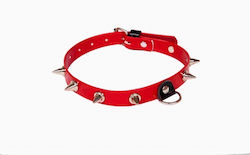 Whips Collections Halsband in Rot Farbe