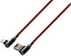 Ldnio Lc421 Редовна USB-A към Lightning кабел Червен 1м (LD-LC421TR)