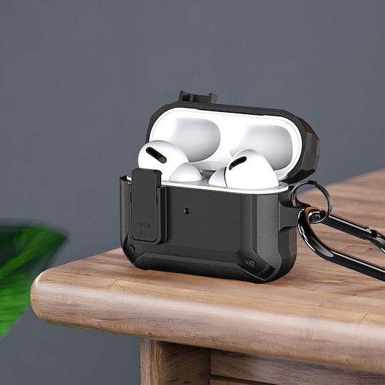 Dux Ducis Peco - Брониран калъф за Airpods Pro2 - черен