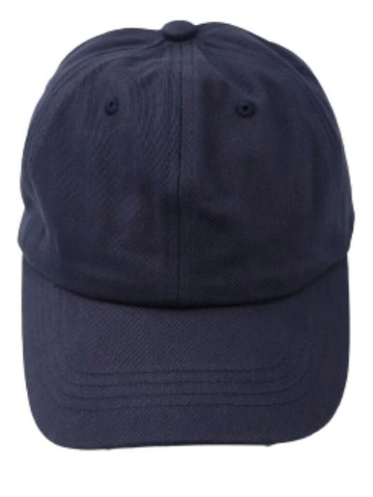 Kids' Hat Jockey Fabric Navy Blue