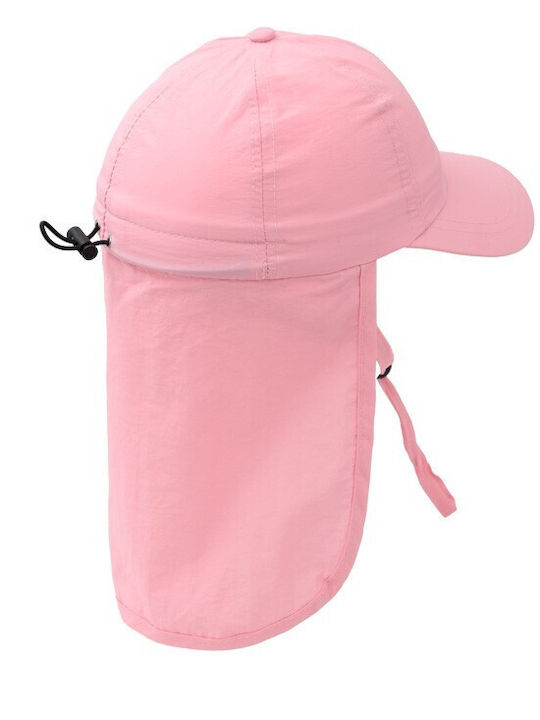 Kids' Hat Fabric Sunscreen Pink