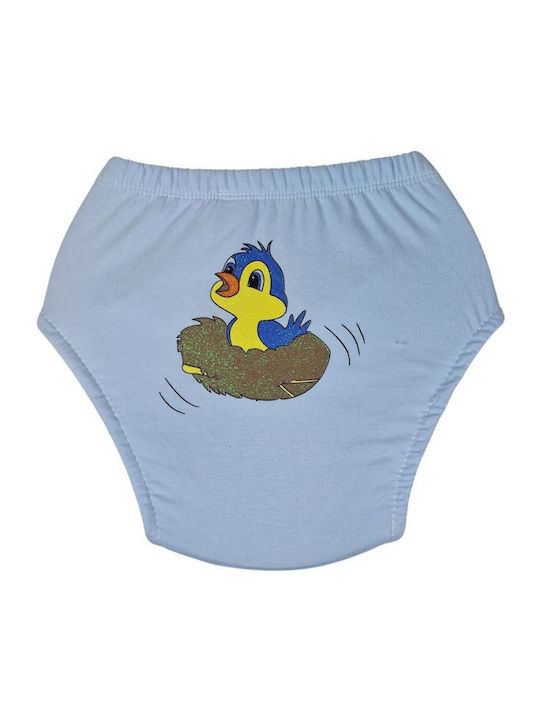 Poopes Kids' Brief Blue