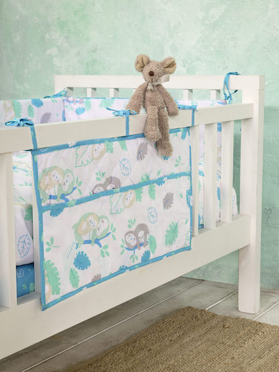 Nima Bebe Βρεφική Θήκη Οργάνωσης 60x30 - Cuddly Μπλε, Πράσινο Nima Bebe Βρεφική Θήκη Οργάνωσης 60x30 - Cuddly Μπλε, Πράσινο
