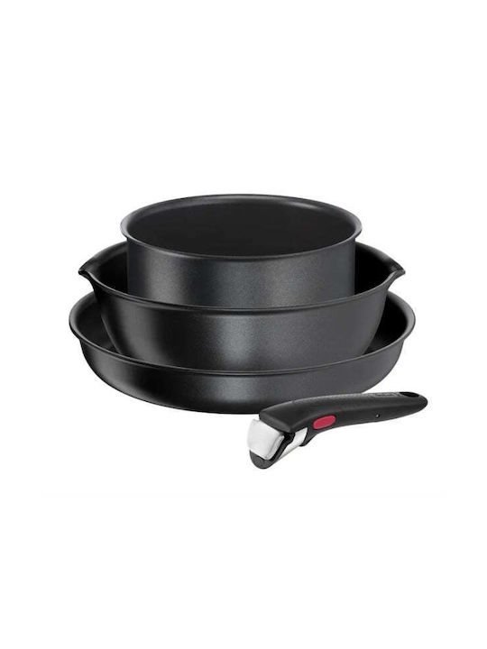 Tefal Pans Set of Aluminum with Non-stick Coating 4pcs