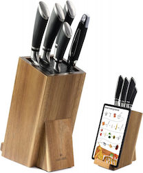 Navaris Knives Stand Wooden 5pcs