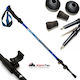 AlpinPro Telescopic Aluminum Trekking Pole Path...