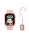 Awei Παιδικό Smartwatch H29 με GPS & Κάμερα Ροζ
