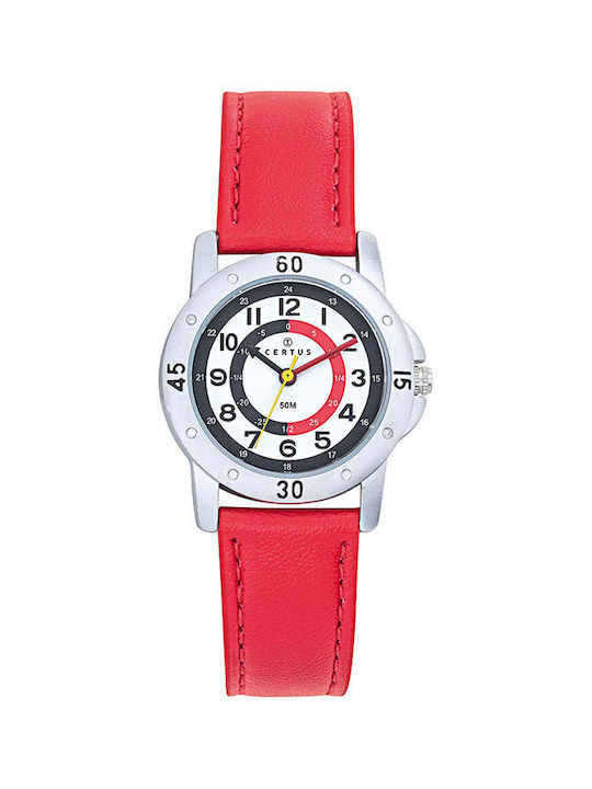 Certus Kids Analog Watch Strap Red