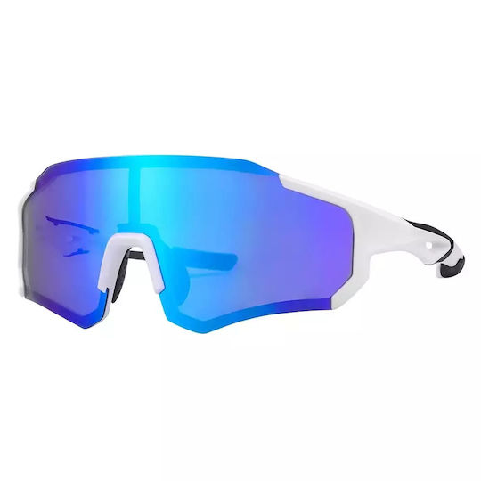 Rockbros 10183 Polarisierende Radfahrerbrille - Blau