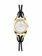 GO Mademoiselle Women's Watch with Black Leather Strap
