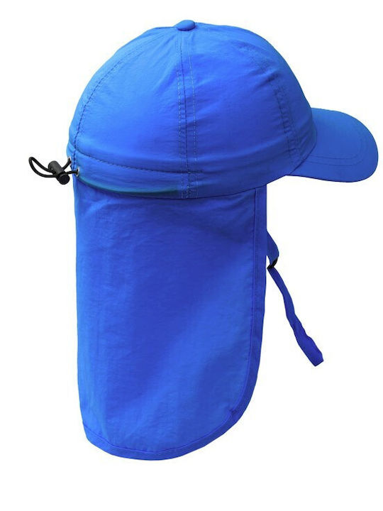 Kids' Hat Fabric Sunscreen Blue