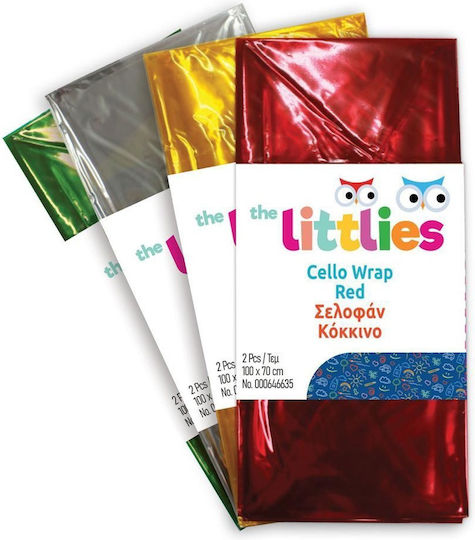 The Littlies Hârtie de împachetat pentru Cadou Transparent 70cm. 2buc (10 buc)