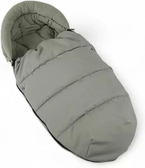 Little Dutch Olive Stroller Footmuff with Fleece Lining Gray