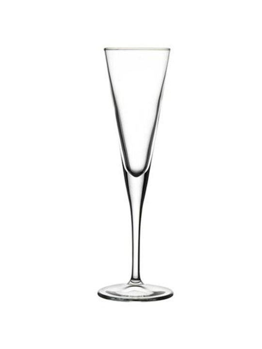 Pasabahce V-line Pahar Șampanie din Sticlă Pahar 150ml 1buc