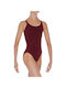 Grad Ballet Grad Ballet Camisole Bodysuit Rot für Rhythmische Musik