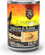 Ambrosia Wet Food Dogs in Cans with Salmon and Rabbit Grain-Free 400gr