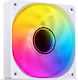Jonsbo SL-120WR Case Fan 120mm 1500rpm with RGB Lighting and 4-Pin PWM Connection White