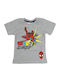 Kinder-T-Shirt Gray