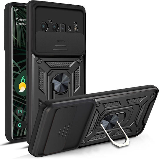Erbord Back Cover Μεταλλικό Μαύρο (Google Pixel 6 Pro)