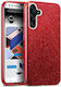 Orso Hybrid Strass Back Cover Silicone Red (Galaxy A55)