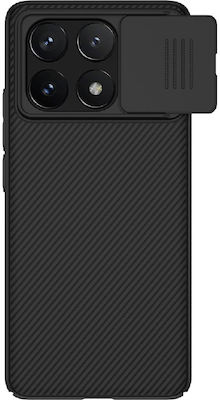 Nillkin Camshield Umschlag Rückseite Kunststoff Schwarz (Poco X6 Pro)