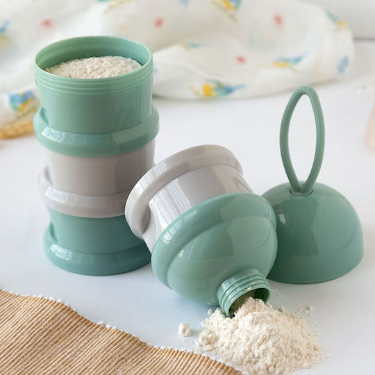 Kiokids Dozator de lapte praf Verdeς 1buc