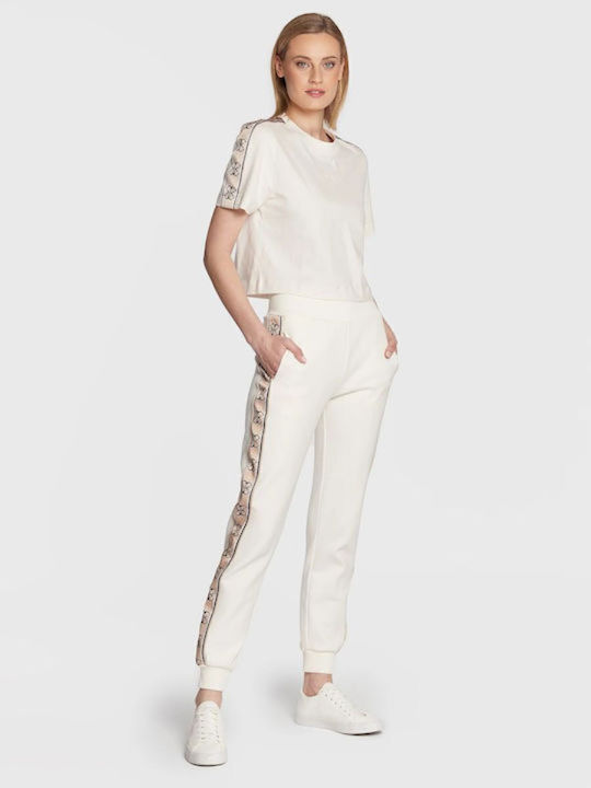 Women's Crop T-shirt Ecru