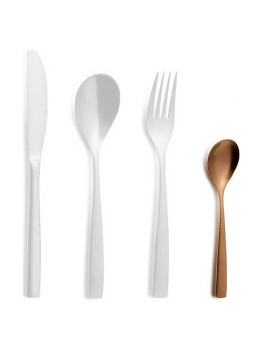 Max Home Set de Linguri Desert / Înghețată Inoxidabile Argintiu 6buc