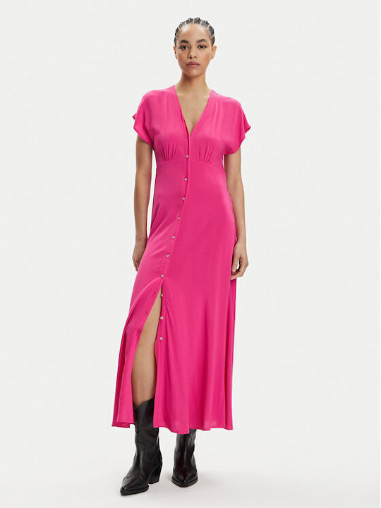 Only Nova Summer Maxi Shirt Dress Dress Pink