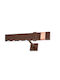 Anartisi Matrix Two-Way Aluminum Curtain Track Copper 300cm A298359_11701