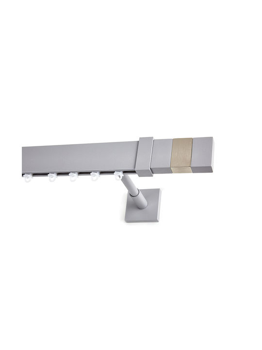 Anartisi Matrix One-Way Aluminum Curtain Track ...