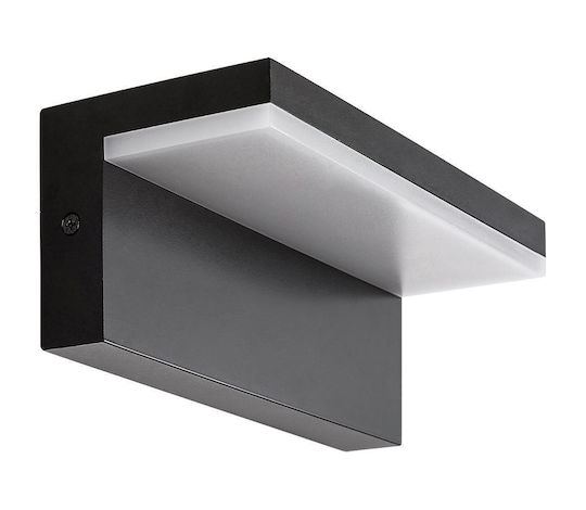 Rabalux Zaragoza Επιτοίχιο Εξωτερικό Φωτιστικό LED IP54 10W