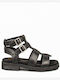 Clarks Orinoco Cove Damen Flache Sandalen in Schwarz Farbe