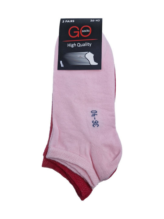Sensi Чорапи Pink 3Пакет