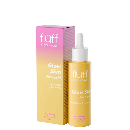 Fluff Glow Skin – Acid Scrub – Smoothing Face Scrub 40ml