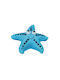 Animal Starfish Plastic Toy Dog with Sound 12.5εκ. Blue 1pcs
