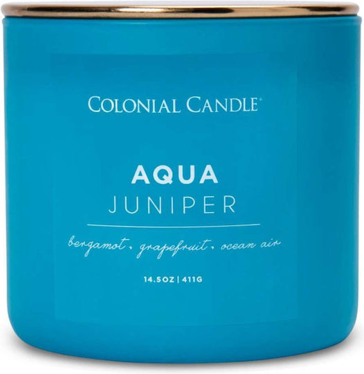 Colonial Candle Αρωματικό Σόγιας σε Βάζο Τιρκουάζ Colonial Candle Αρωματικό Σόγιας σε Βάζο Τιρκουάζ