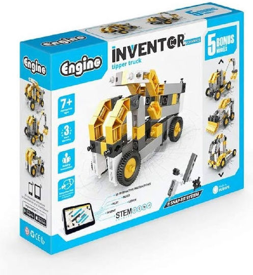 Engino Παιχνίδι Κατασκευών Inventor Mechanics Tipper Truck
