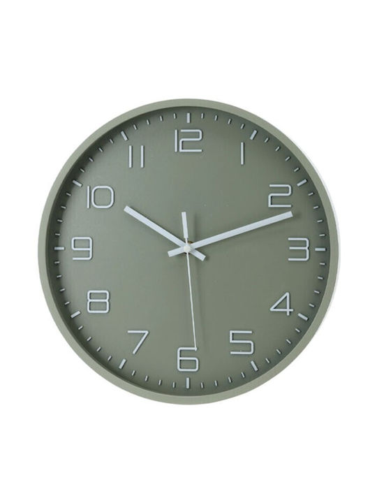 Wanduhr Khaki Ø30cm