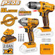 Ingco Set Drill Driver & Impact Screwdriver Brushless 20V with 2 Batteries 2Ah and Case