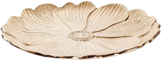 Butlers Platou Decorativ Metalic Auriu 1buc 31x31buc