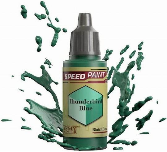 The Army Painter Speedpaint Χρώμα Μοντελισμού Thunderbird Blue (wp2081) 18ml