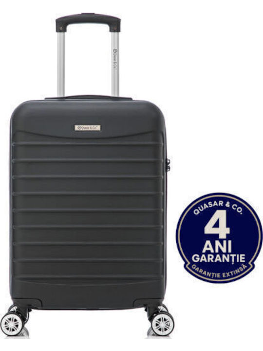 Quasar Line Kabinenreisekoffer Hartschalen Blac...