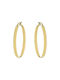 Earrings Hoops made of Gold 14K