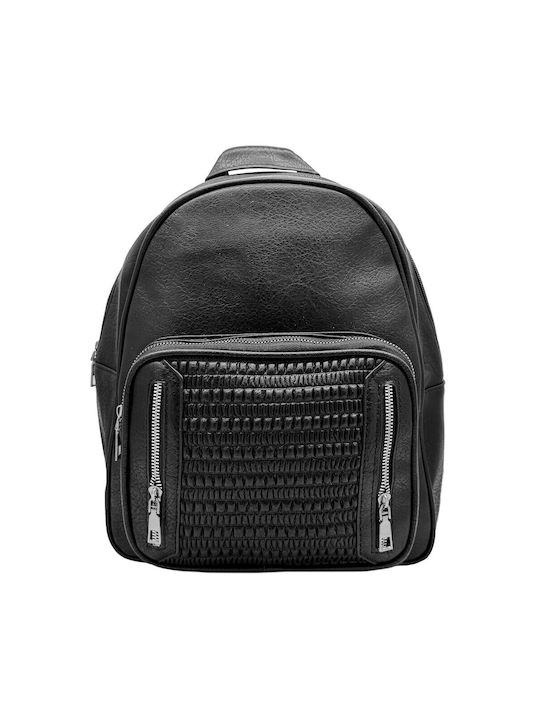 Borse Antonio Damen Tasche Rucksack Schwarz