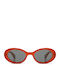 Komono Sonnenbrillen mit Rot Rahmen und Gray Linse KOM-S6416