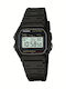 Casio Vintage Classic Digital Men's Watch 34mm Battery with Black Rubber Strap